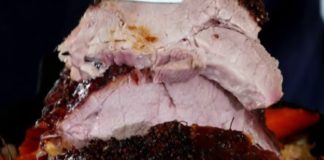 Recette d’enfance : Échine de cochon rôtie par le Chef Julien Duboué Recette denfance Echine de cochon rotie par le Chef Julien Duboue