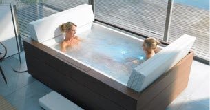 La tendance de la balnéothérapie à domicile Deco -Baignoires-la-balneotherapie-a-domicile