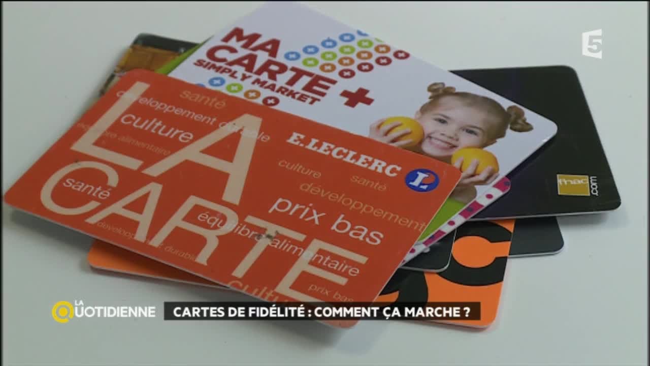 Comment fonctionnent les cartes de fidélité