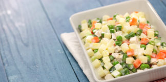 La recette de la macédoine de légumes du chef Etchebest Recette-estivale-les-etapes-pour-realiser-une-macedoine-de-legumes-de-Philippe-Etchebest