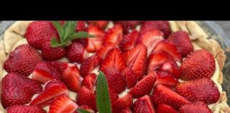 La recette de la tarte aux fraises pâte minute Tarte-aux-fraises-pate-minute-de-Lena-Les-Carnets-de-Julie