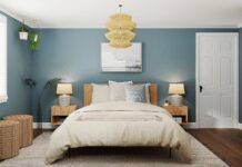 Une chambre tendance et colorée Une chambre tendance et colorée