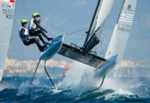 Voler sur l’eau : la révolution des foils Nacra 17, catamaran officiel, Jeux olympiques, foils, voile, glisse