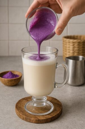ube latte